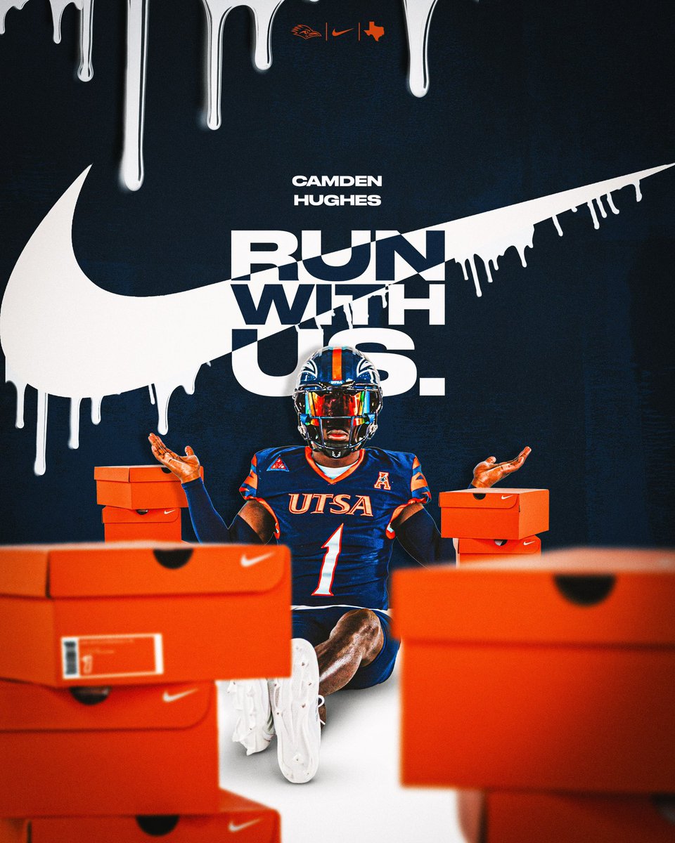 Camden Hughes (@camdenhughes27) on Twitter photo Thank you <a href="/UTSAFTBL/">UTSA Football 🏈</a> for reaching out!! #BirdsUp🤙🏼 <a href="/Coach_DrP/">Pavit Patel</a> <a href="/CoachTraylor/">Jeff Traylor</a> <a href="/Coach_Coats/">Kyle Coats</a> Thank you <a href="/UTSAFTBL/">UTSA Football 🏈</a> for reaching out!! #BirdsUp🤙🏼 <a href="/Coach_DrP/">Pavit Patel</a> <a href="/CoachTraylor/">Jeff Traylor</a> <a href="/Coach_Coats/">Kyle Coats</a>