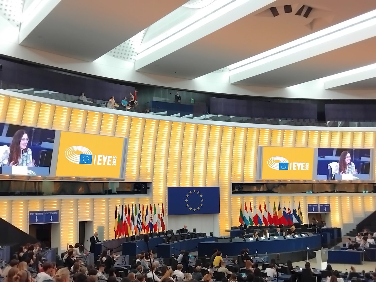 Kawsar09143372's tweet photo. I’m excited to be part of the EYE 2025 program at the European Parliament in Strasbourg, France. It was an amazing event that brought together many young leaders and focused on the Sustainable Development Goals (SDGs).
#EYE2025 #Europeanparlement #france 🇫🇷🇫🇷🇫🇷 https://t.co/i7wNKN5Xih