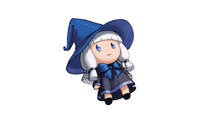 blue marketable plushie...