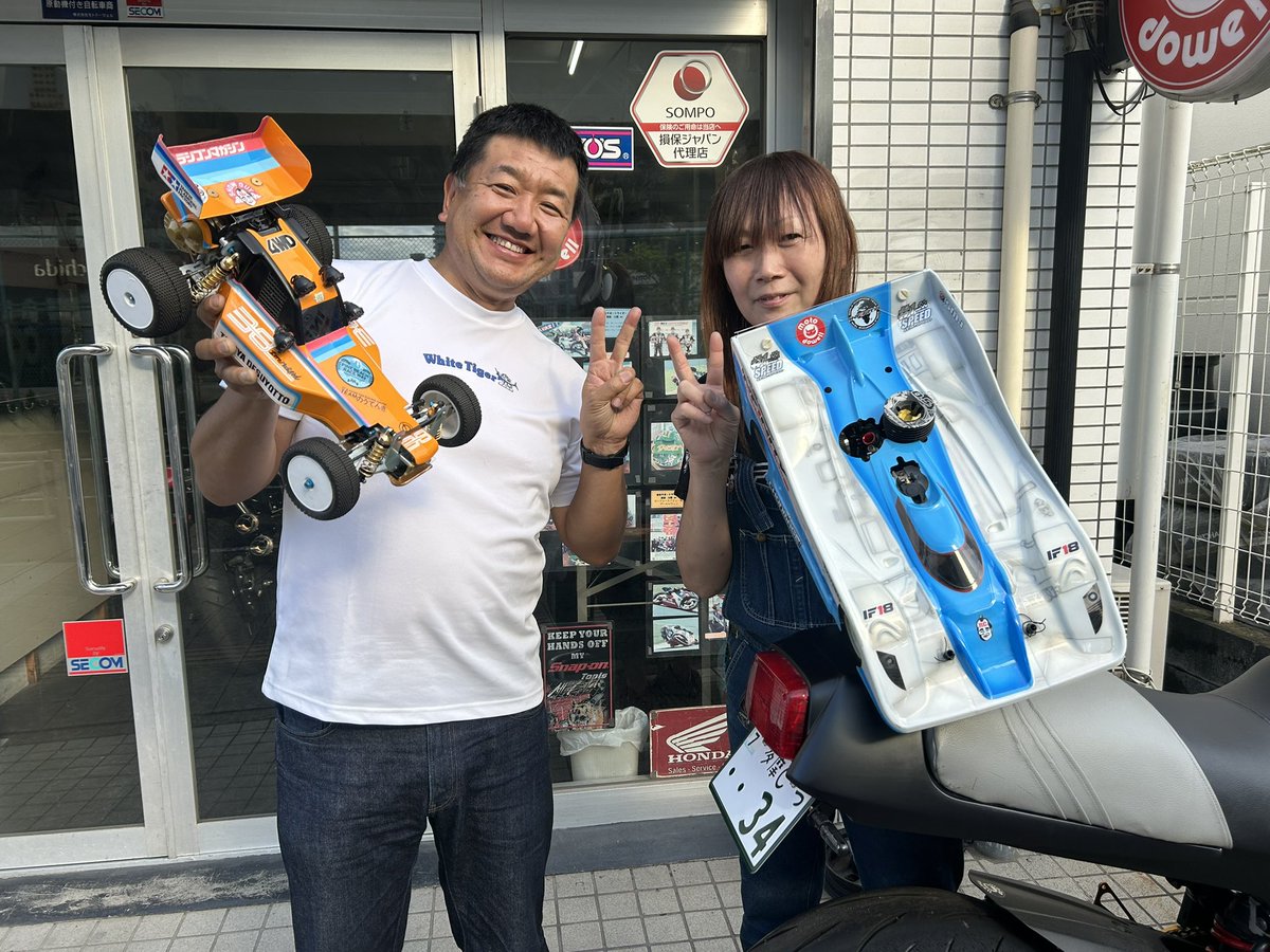 カシコさん専用 なんか来た 都内に用事あったと言う、パインビーチの #SDTC で天才RC