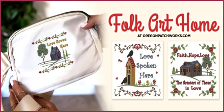 Oregonpatchwork's tweet photo. 60% OFF! 🏡 Folk Art Home
Includes 12 rustic folk designs for cozy décor &amp; gifts
 https://t.co/5wUbx4gA8n
#OregonPatchWorks #FolkArtEmbroidery https://t.co/rYIu6JKDRQ