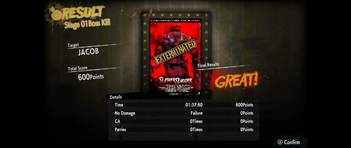 natopomato's tweet photo. @Swery65 Alright! Booyah! I beat Jacob, just in the knick of time, too! Remember folks, don't ignore your duties just to get lucky. You could end up incurring the wrath of a slashing and slugging ghost!
#BeatBossJacob https://t.co/3eHKoPjoaI