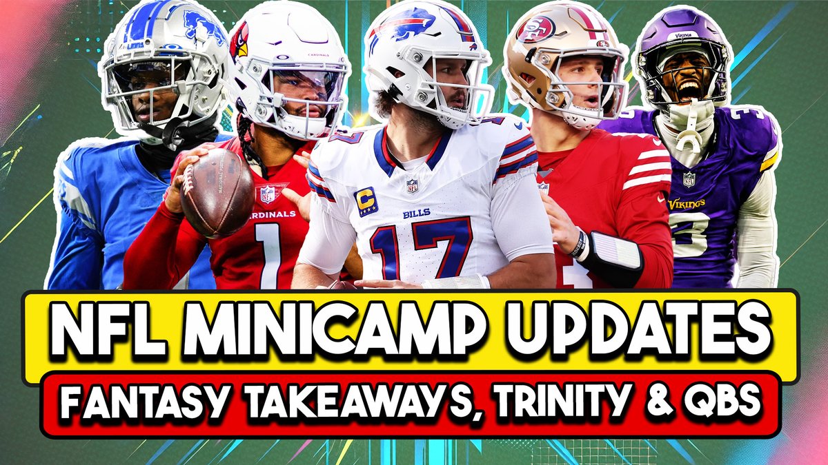 Ray G (@raygque) on Twitter photo me and <a href="/CharlesChillFFB/">Scott Connor</a> back tonight for another episode of #DestinationChill minicamp hype, quarterback talk, and trinity tool upgrades.
live for our members at 8:30ET join and be there!
youtube.com/live/0E0Z_kIbN… me and <a href="/CharlesChillFFB/">Scott Connor</a> back tonight for another episode of #DestinationChill minicamp hype, quarterback talk, and trinity tool upgrades.
live for our members at 8:30ET join and be there!
youtube.com/live/0E0Z_kIbN…