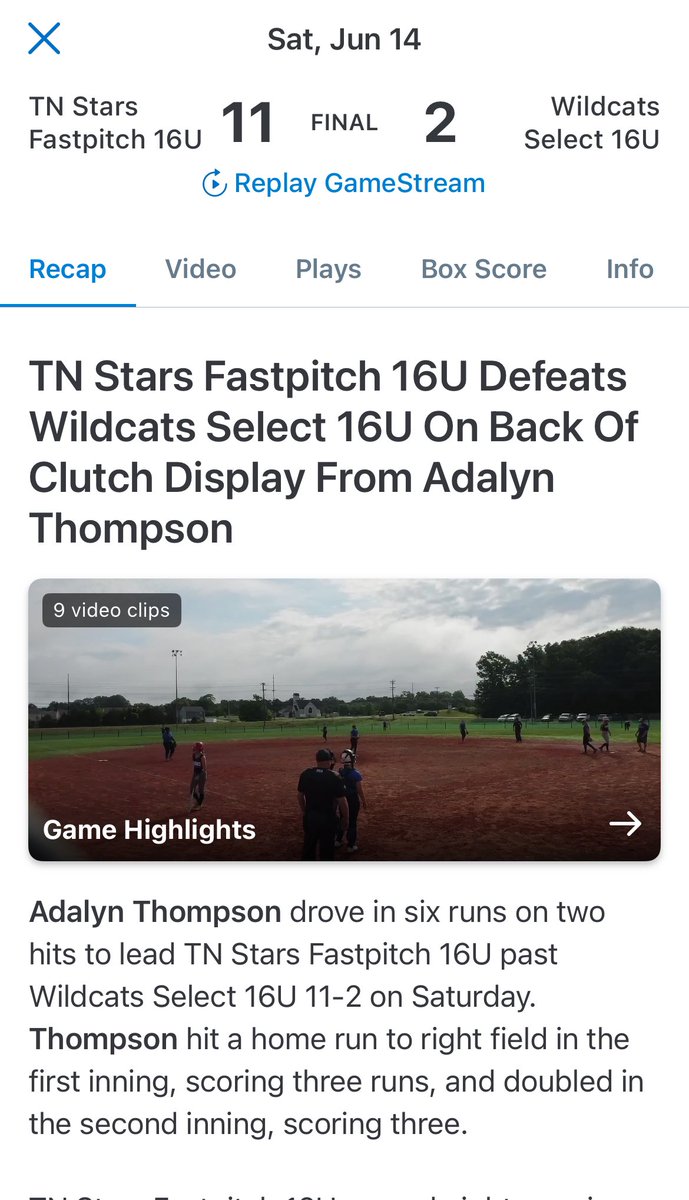 Addy Thompson (2028) (@AddyT4040) / Posts / X