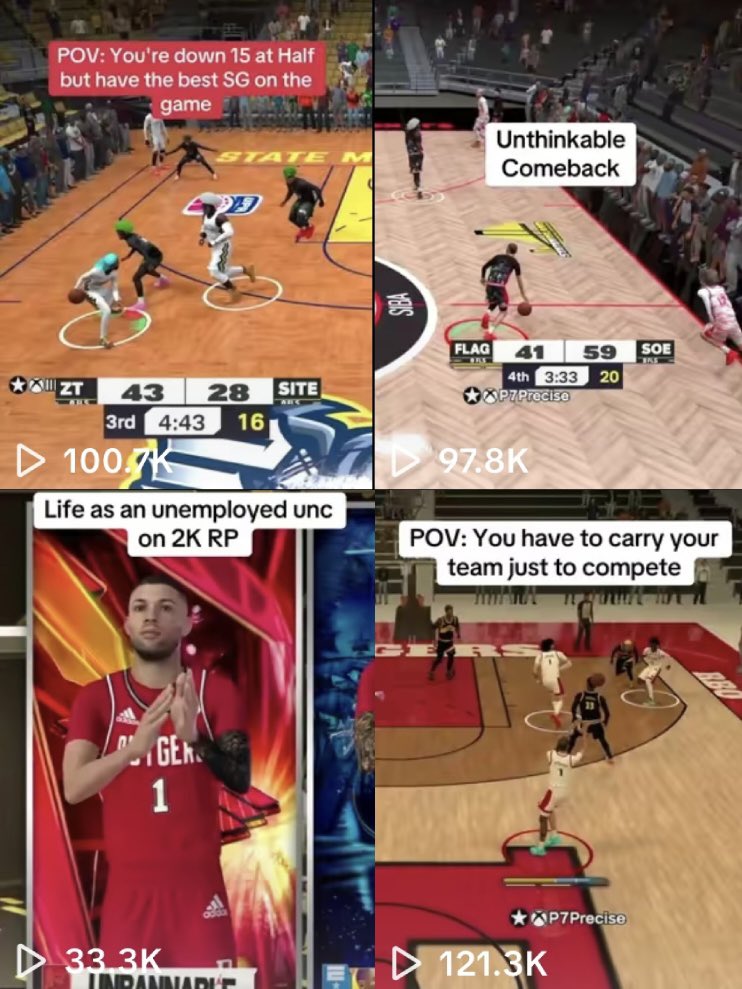 ayeePrecise's tweet image. Pro-Am TikTok's Been Popping Off Recently!
6 Years In 2K Content & Still Consistent on YouTube
Striving to be apart of the new look @NBA2KLeague