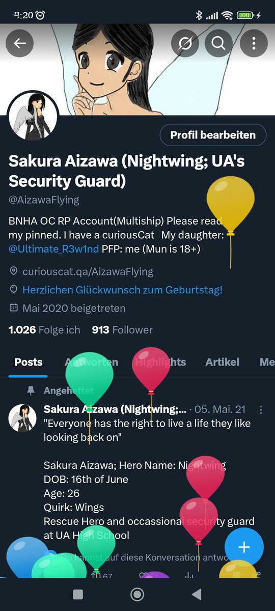 (Yay! It ma birbday)