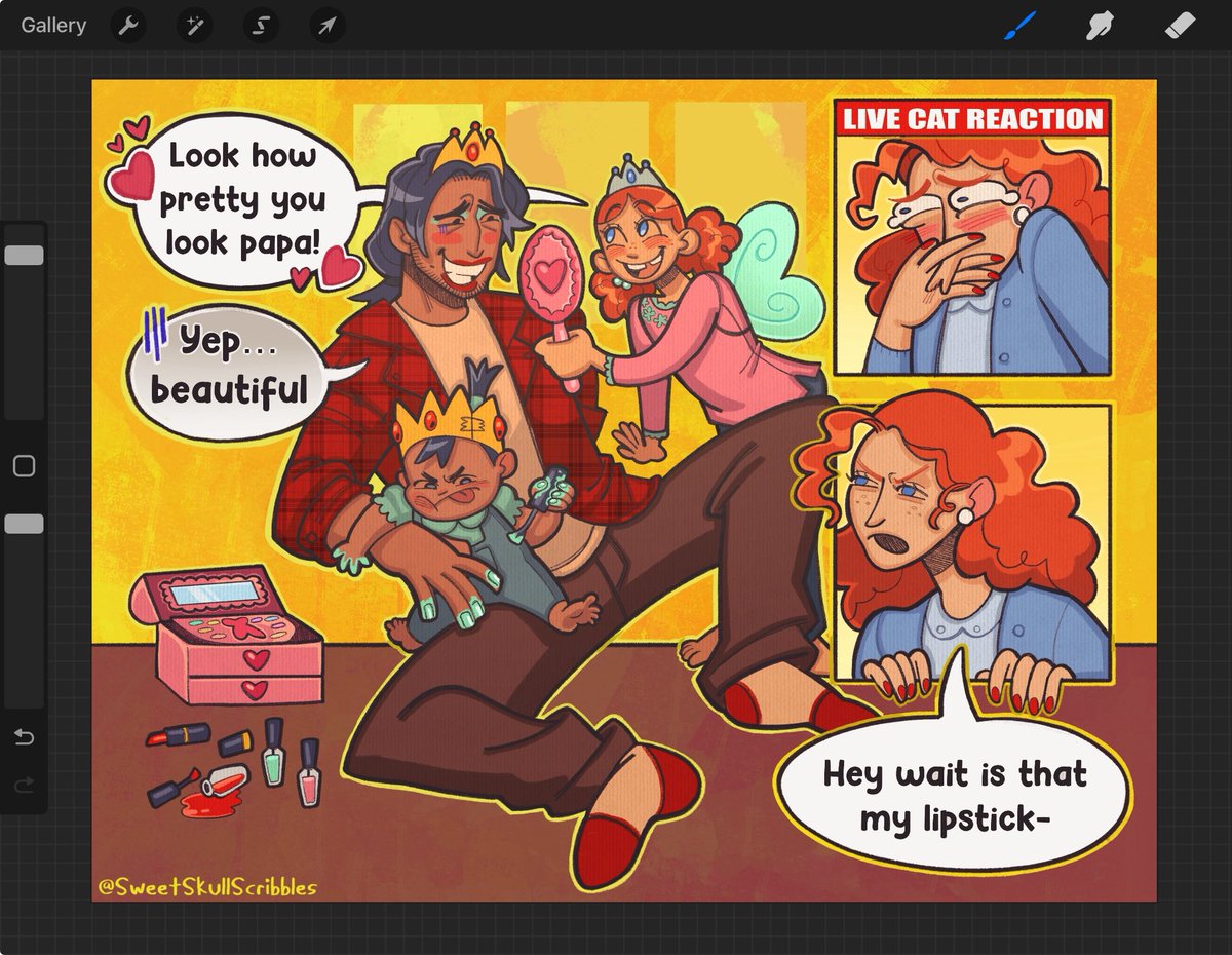 SweetSkullScrib's tweet image. Happy fathers day from the worlds okayest girl dad #NedStark #SansaStark #AryaStark #CatelynStark #2000sAU