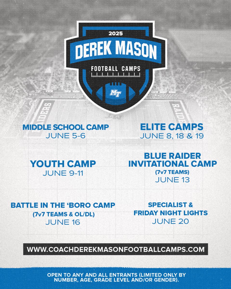 Carter Garrett (@carterblg) on Twitter photo I will be at <a href="/MT_FB/">Middle Tennessee Football</a> OL/DL Camp tomorrow! <a href="/CSmithScout/">Chris Smith</a> <a href="/bigk73/">Kendall Simmons</a> <a href="/PrepRedzoneTN/">Prep Redzone Tennessee</a> <a href="/615recruiting/">615 Recruiting</a> I will be at <a href="/MT_FB/">Middle Tennessee Football</a> OL/DL Camp tomorrow! <a href="/CSmithScout/">Chris Smith</a> <a href="/bigk73/">Kendall Simmons</a> <a href="/PrepRedzoneTN/">Prep Redzone Tennessee</a> <a href="/615recruiting/">615 Recruiting</a>