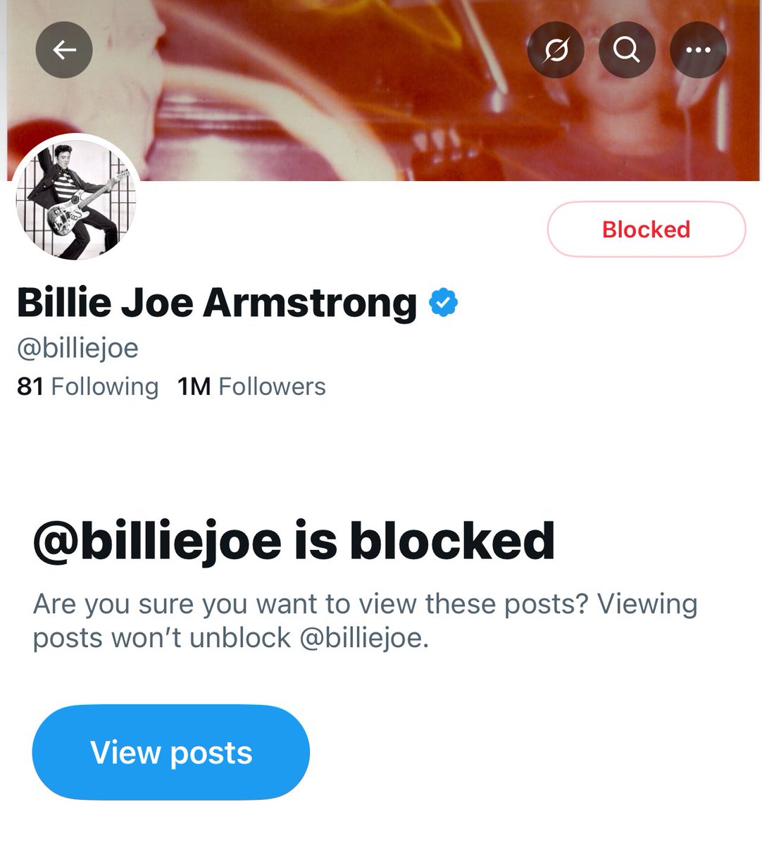 green day played murder city and 80 without me so i blocked billie joe