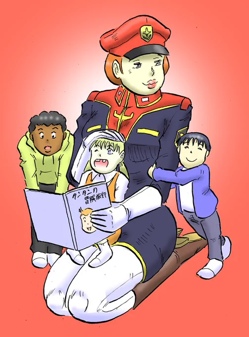 #軽い気持ちで描いたら反響があった絵 これ、そんなに泣けるかなあと、描いた自分でもちょい疑問だったんですが、前日談的イラスト(右)と並べてみると・・・ブワァッ!!!!