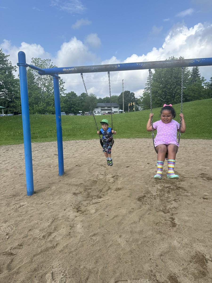 Extra recess at the park!