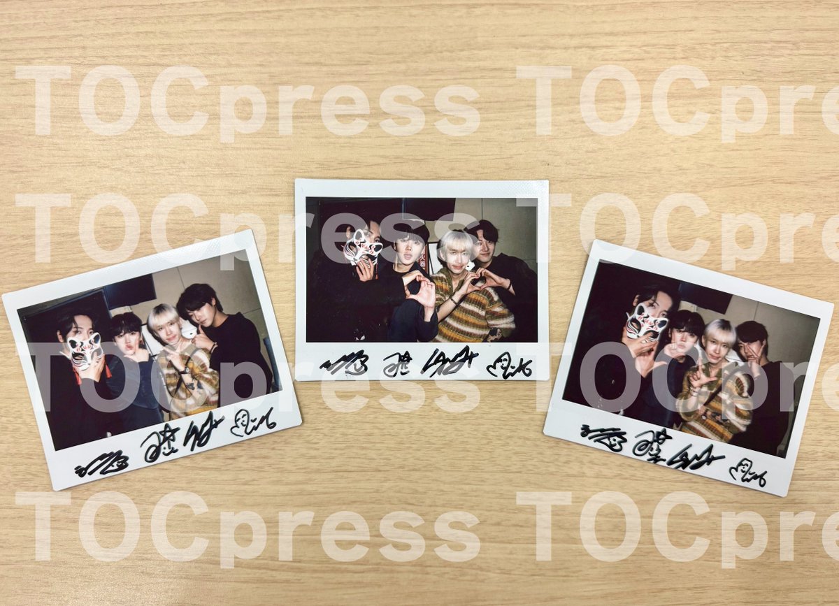 TOC_press's tweet image. 【 サイン入りチェキプレゼント🎁】
✨Studio L✨

このアカウントフォロー＋この投稿をリポストで応募完了

〆切6/22正午 ※日本国内発送のみ

抽選3名/当選者にDM✉️

現在新大久保を中心に大好評公演中🙌

 ＃チェキプレ #スタジオエル #StudioL
@studio_L_