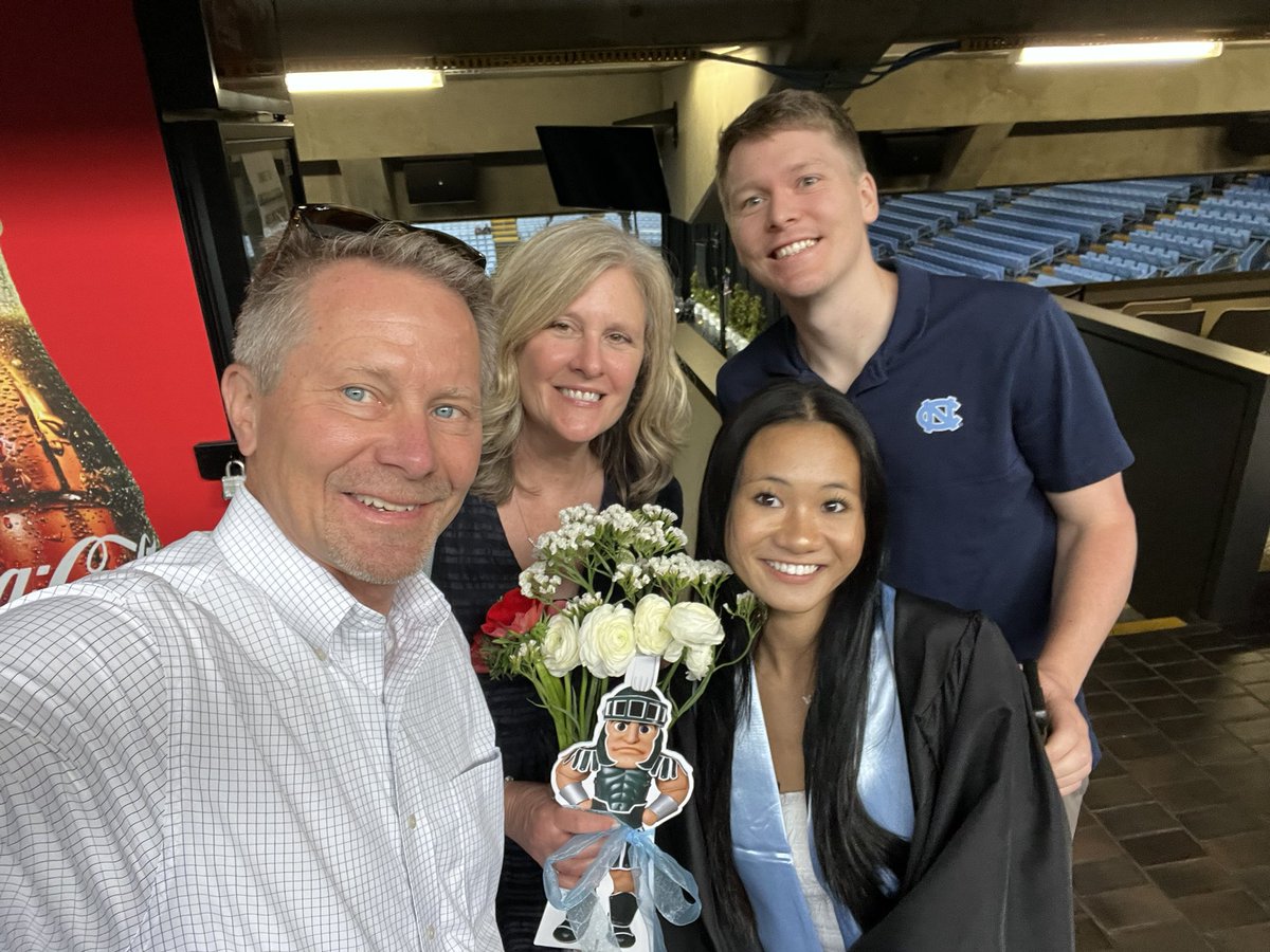 Happy Father’s Day to all the Spartan Dads!  I enjoyed a fun high school graduation weekend for our soon to be Spartan. Go Green!!