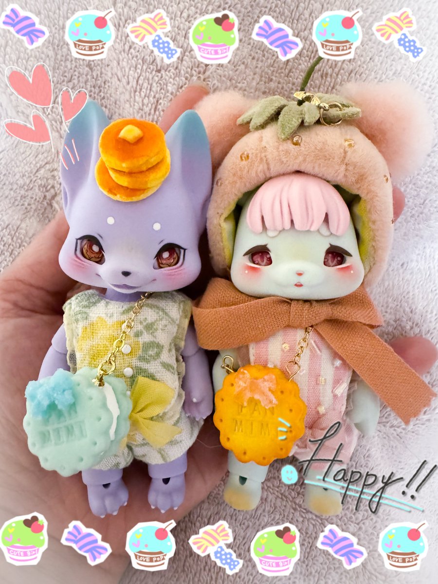 AKGでお買い物したかったけどお土産もらえてめちゃくちゃ嬉しい🩵
おそろ🍪