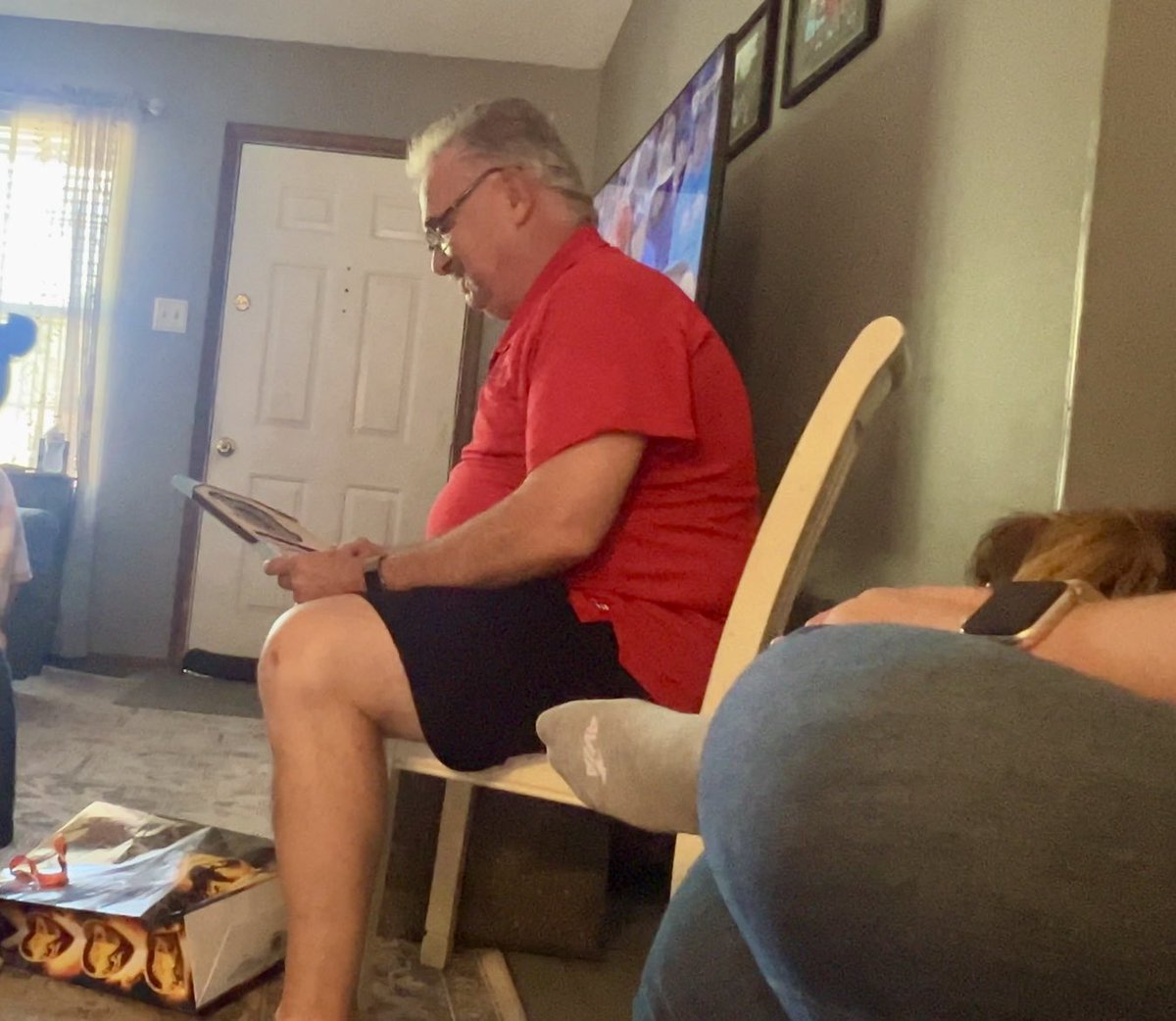 My dad has been an <a href="/NDFootball/">Notre Dame Football</a> fan since he could walk, growing up watching games when there were only a few channels. He’s never made it to ND Stadium, his #1 bucket list item. But Nov 22nd, that changes. Got him tickets for Father’s Day. Can’t wait to see him live his dream☘️🏈