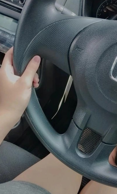 Steering through life with confidence! 🚗💪😊