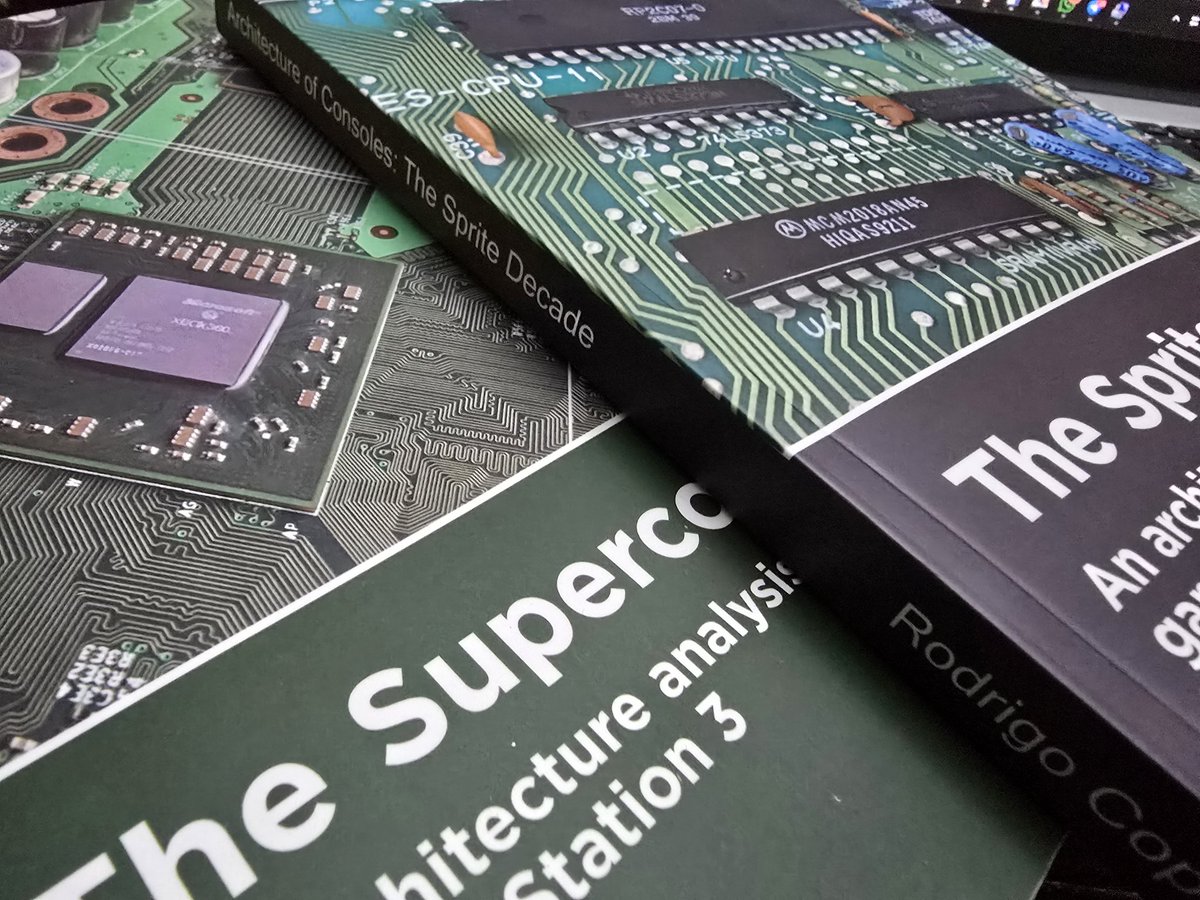 Just got these two awesome books – huge thanks to <a href="/Flipacholas/">Rodrigo</a> for the amazing work!
Really impressed by the effort and detail. 🔥👏
#RetroGaming #ConsoleArchitecture