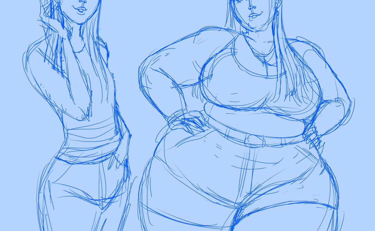 Without fail, whenever I share sketches, the very next sketch I do suddenly feels a lot more promising than the ones I just posted