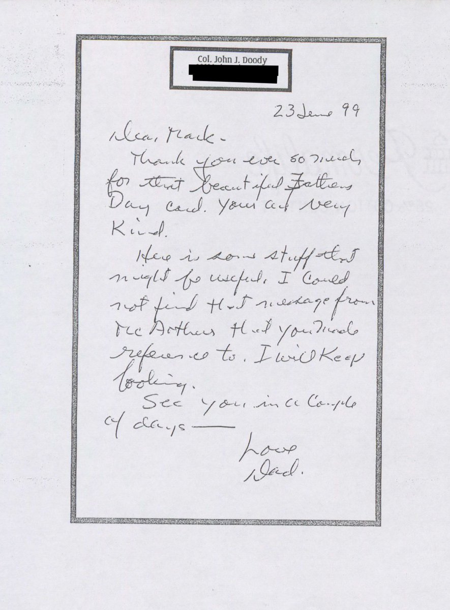 Happy Father’s Day!

We thought we would share a note from father to son from our collection!

#FathersDay2025 #Army250 

<a href="/USArmyMuseum/">National Museum of the United States Army</a> <a href="/USArmyCMH/">CMH</a>