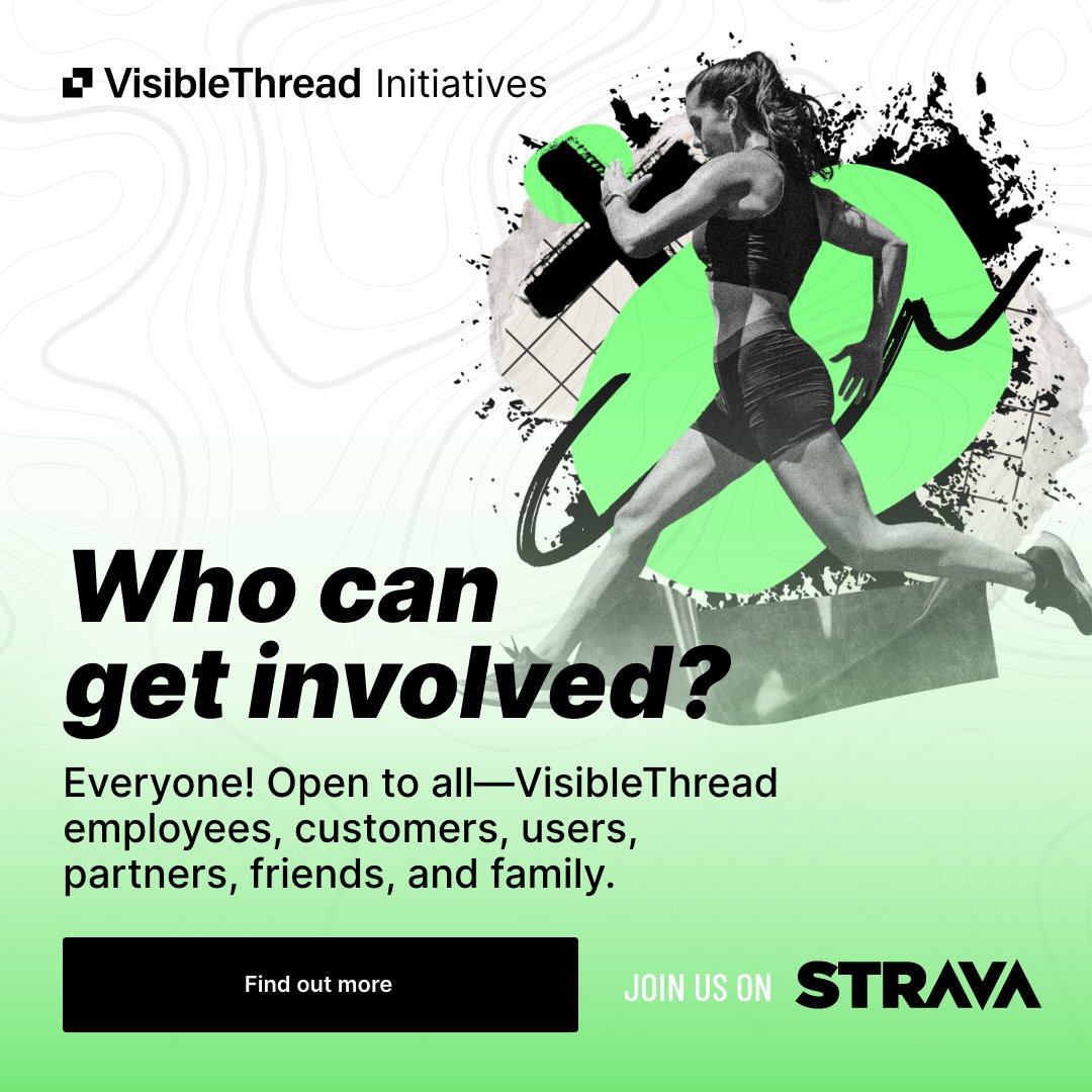 VisibleThread's tweet image. To take part, simply join our VisibleThread Strava club and help us collectively reach 3,380 miles by July 23rd.

Find out more: eu1.hubs.ly/H0k_7hL0

#MentalHealthAwareness #ActiveMinds #BurnoutPrevention #GlobalChallenge #Strava