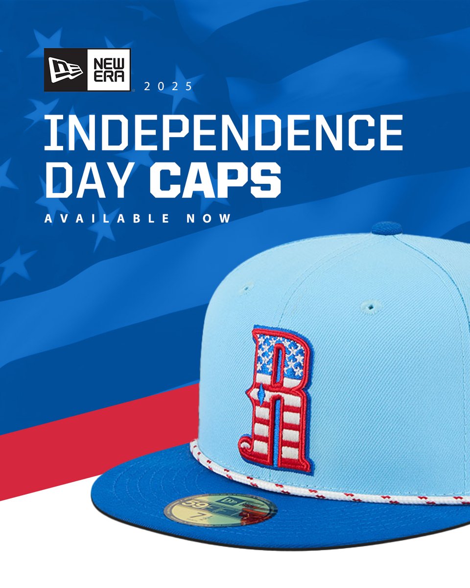 🇺🇸 Independence Day Hat 🇺🇸 

Show your patriotic spirit with this Reno Aces 59FIFTY July 4th New Era Fitted Hat 🗽 

Shop Here ⬇️ 
aces.milbstore.com/collections/al…