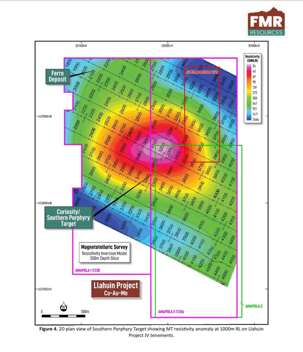 FMR Resources $FMR is pleased to announce it has entered into a conditional Binding Term Sheet giving it the right to earn up to a 60% interest in a highly prospective copper-gold-molybdenite project in central Chile.