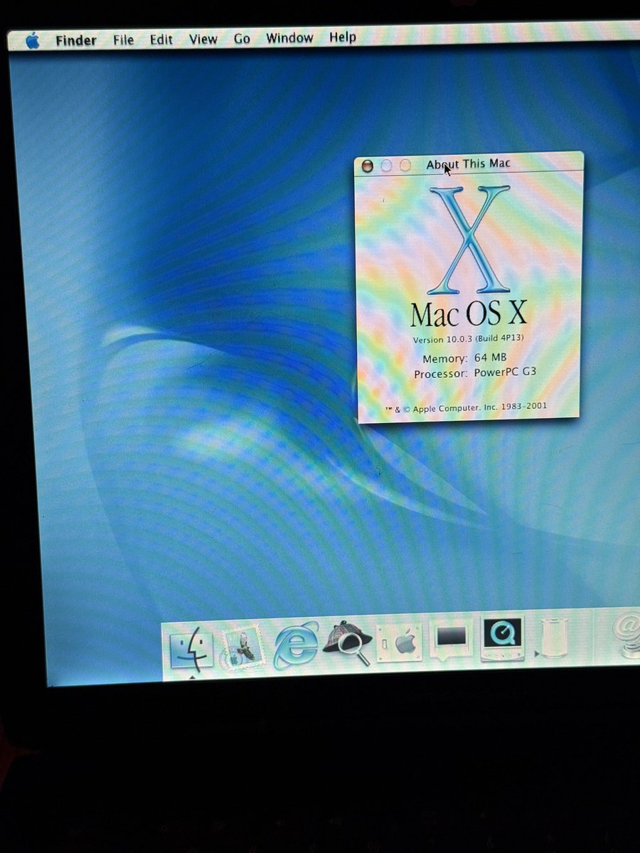 realjoshbach's tweet image. When the glass era really started. 2001. Not Vista. 
#ios26 #macosx #osx10 #osxglass #therealglassera #osxmobile