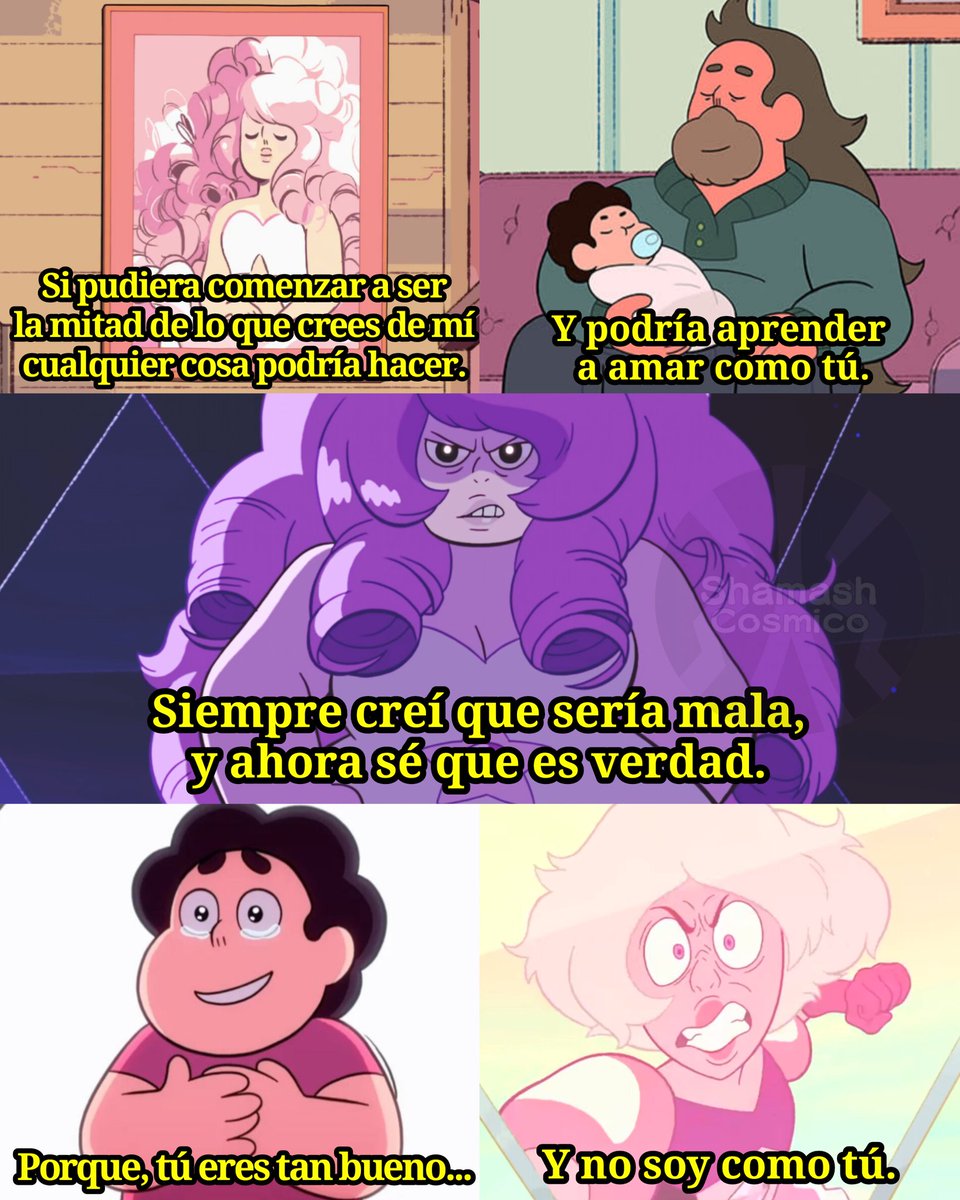 Amar como tú de Rose para Steven.

Serie- Steven Universe.