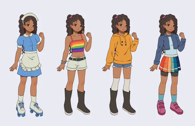 various outfits