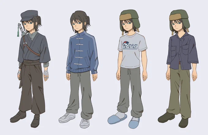 various outfits