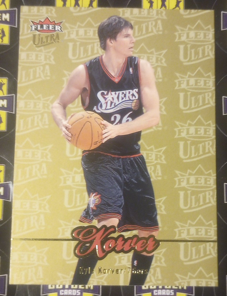 2007-08 Fleer Ultra Gold Medallion Kyle Korver #142 #Sixers 

$3.50 OBO 

#THFpro #TheHobbyFamily #thehobby #sportscards #NBA #basketball #sportscardsforsale <a href="/ILOVECOLLECTING/">I❤️COLLECTINGCARDS</a>