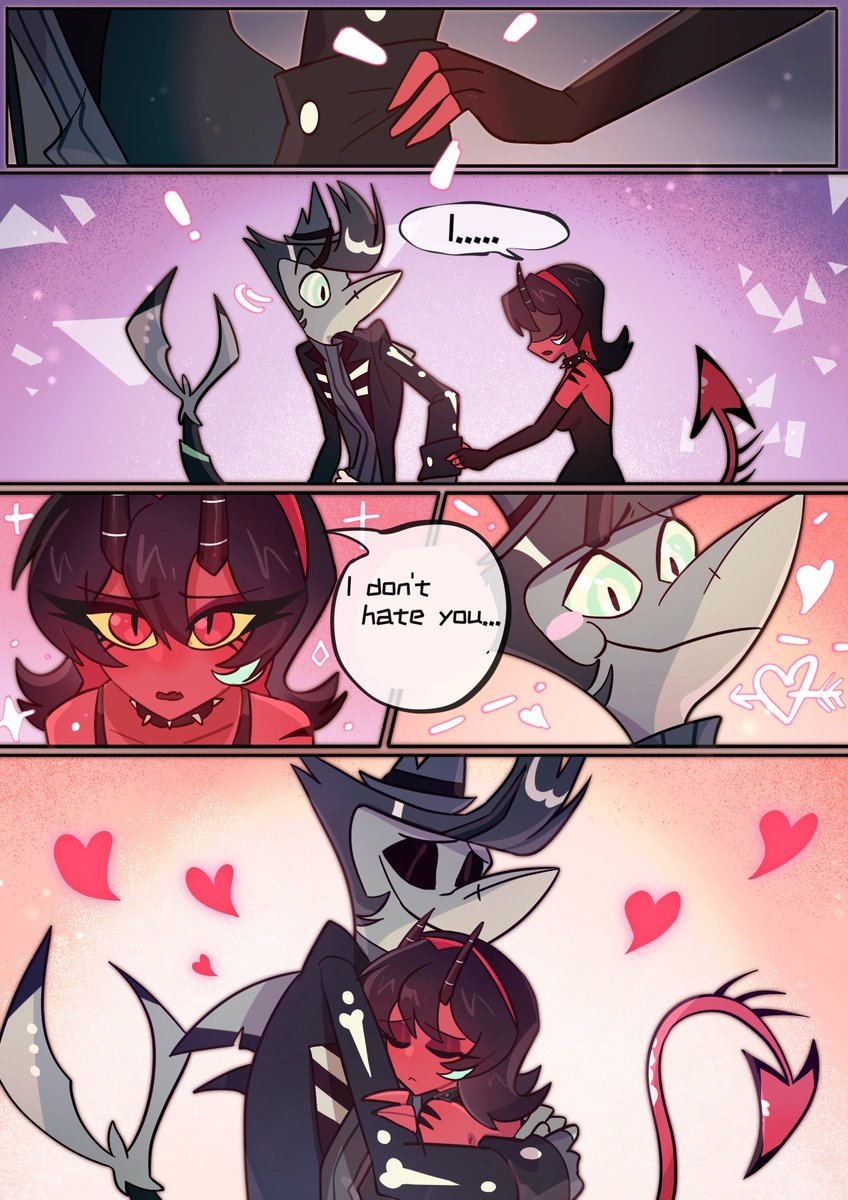 Erica172879's tweet image. Little comic book! I hope you guys like it. Everyone who wavers needs a firm person beside it!

#HelluvaBossoc #helluvabosschaz ＃helluvaboss