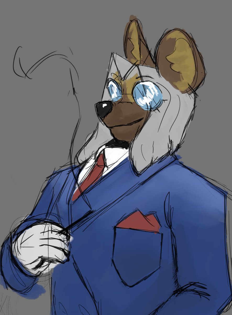 Experimenting with a character redesign.