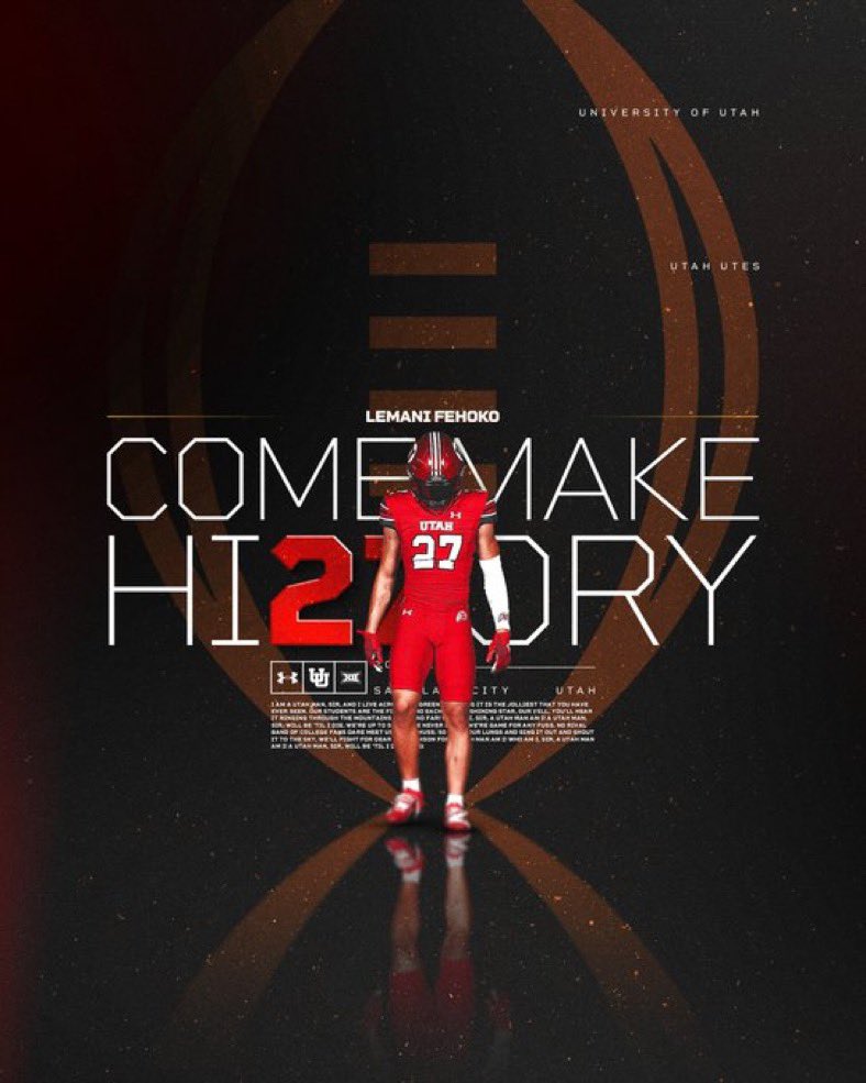 #GoUtes
<a href="/Utah_Football/">Utah Football</a> 

<a href="/Syrusamirian2/">Syrus Amirian</a>
