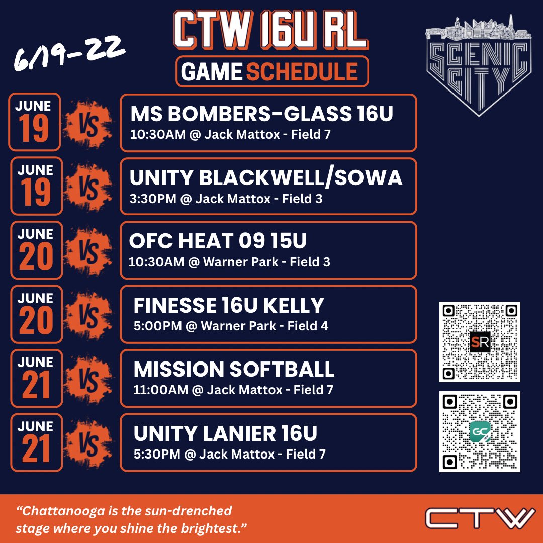 Crush Tidal Waves 16u RL are rolling into Scenic City this week! Excited to test our team against elite competition in a great environment. 

Let’s make some waves 🌊

<a href="/lyla_oeffling/">Lyla Oeffling</a> <a href="/Brooklynaj5/">Brooklyn Johnson</a> <a href="/alli_lieflander/">Alli Lieflander</a> <a href="/jordynjeffs/">Jordyn Jeffs</a> <a href="/AdiWaliullah/">Adi Waliullah</a> <a href="/sarah_nethaway/">Sarah Nethaway</a> <a href="/natalie18bender/">Natalie Bender</a>