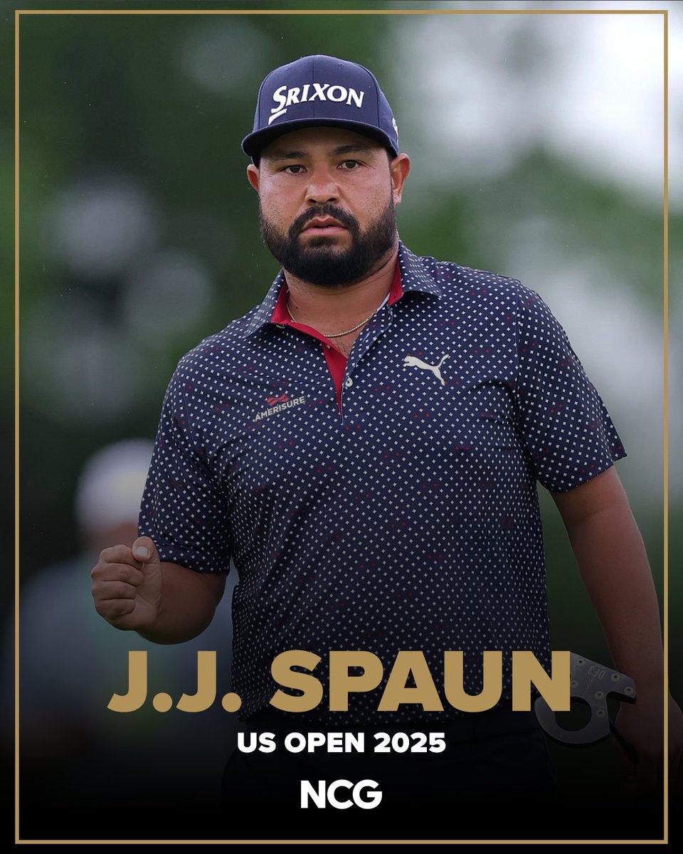J.J. Spaun has won the US Open 2025 🏆