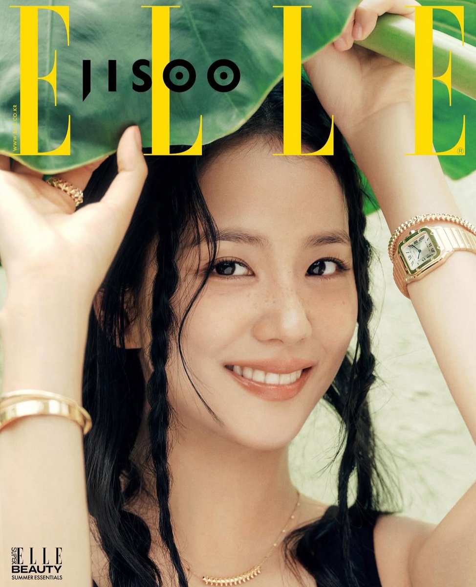 JISOO x Cartier for Elle Korea