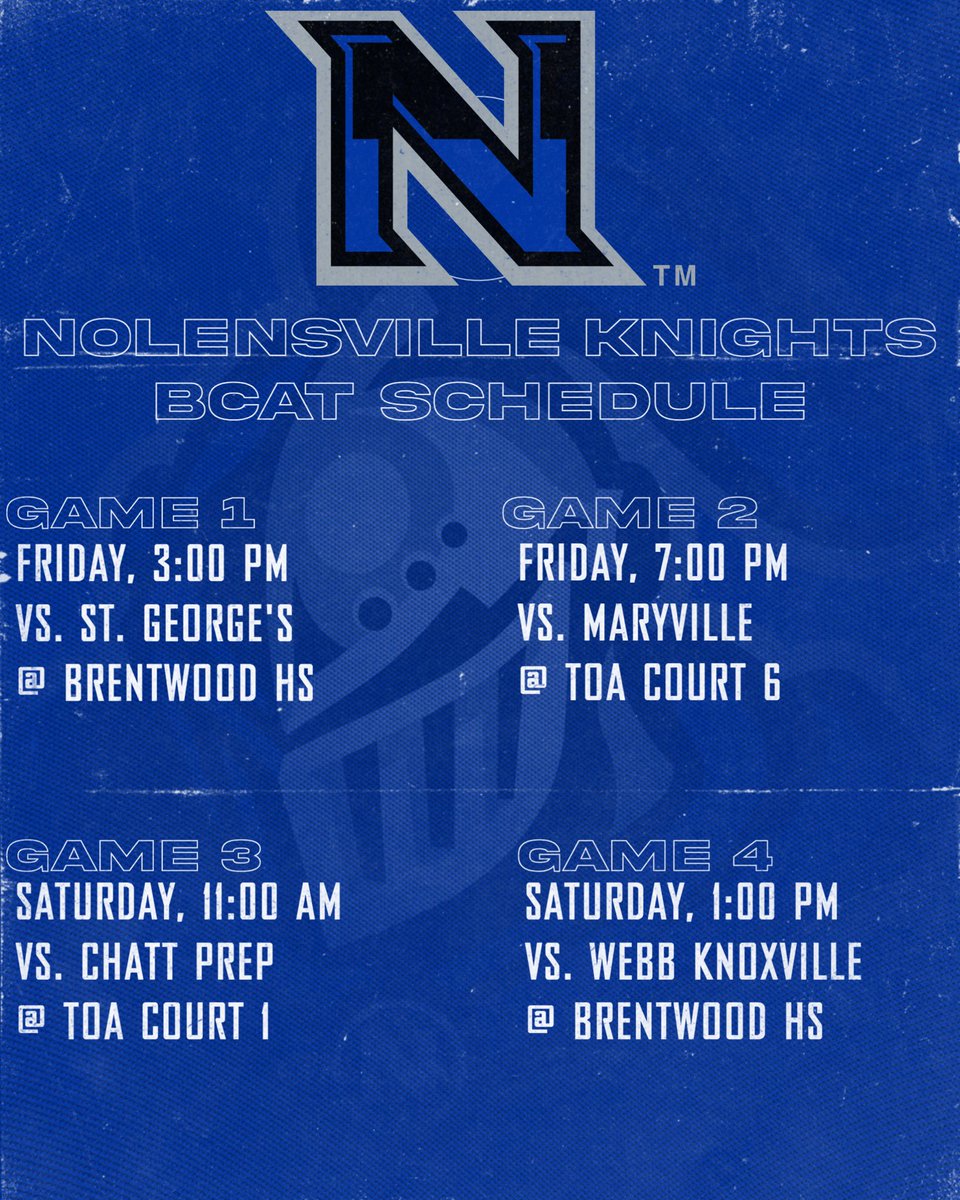 Nolensville Basketball (@wcsnhsbball) on Twitter photo We will finish the summer Friday & Saturday <a href="/BCATHOOPS/">BCAT</a>.
4 Seniors playing this weekend:
2026 F <a href="/ChrisJohnson290/">Chris Johnson</a>
2026 W <a href="/RylandMckelvy/">Ryland McKelvy</a>
2026 G <a href="/BryantHallJr3/">Bryant Hall, Jr.</a>
2026 W Brody Cooper We will finish the summer Friday & Saturday <a href="/BCATHOOPS/">BCAT</a>.
4 Seniors playing this weekend:
2026 F <a href="/ChrisJohnson290/">Chris Johnson</a>
2026 W <a href="/RylandMckelvy/">Ryland McKelvy</a>
2026 G <a href="/BryantHallJr3/">Bryant Hall, Jr.</a>
2026 W Brody Cooper