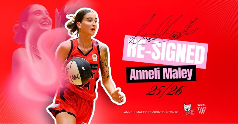 Starting the week with our first re-signing ahead of the 2025-26 season...can't wait to see you back in red Anneli!❤️

Anneli has inked a new 2-year deal which will see her remain with the Lynx until at least 2027.

READ | bit.ly/4kL1A66