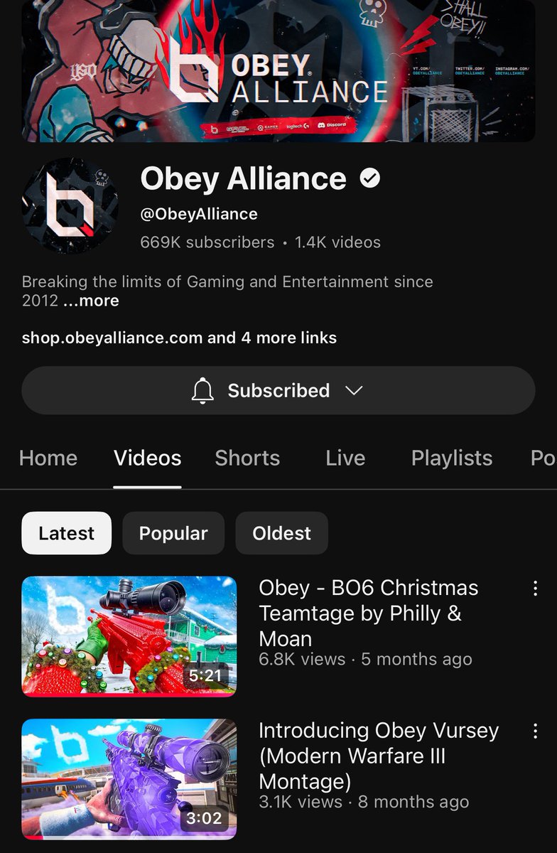 I have the last ever episodes on the Synergy &amp; Obey channels… time to end Ghost next ‼️