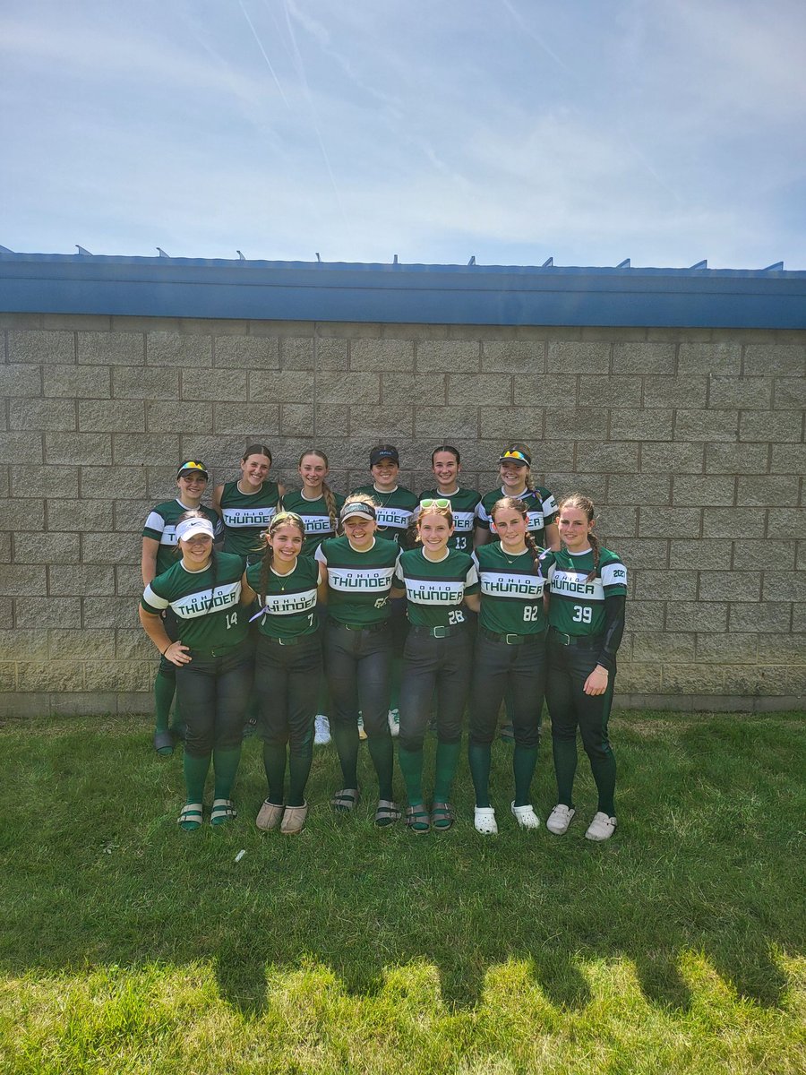 OhioThunder08's tweet image. I am very pleased with OT08 this weekend. Obviously, having bracket canceled was a bummer, but we ended up getting 5 games in and went 3-1-1. Still working out some things at the plate, but defensively, we have played really well. Next stop, Scenic City TN! @norastammen2027