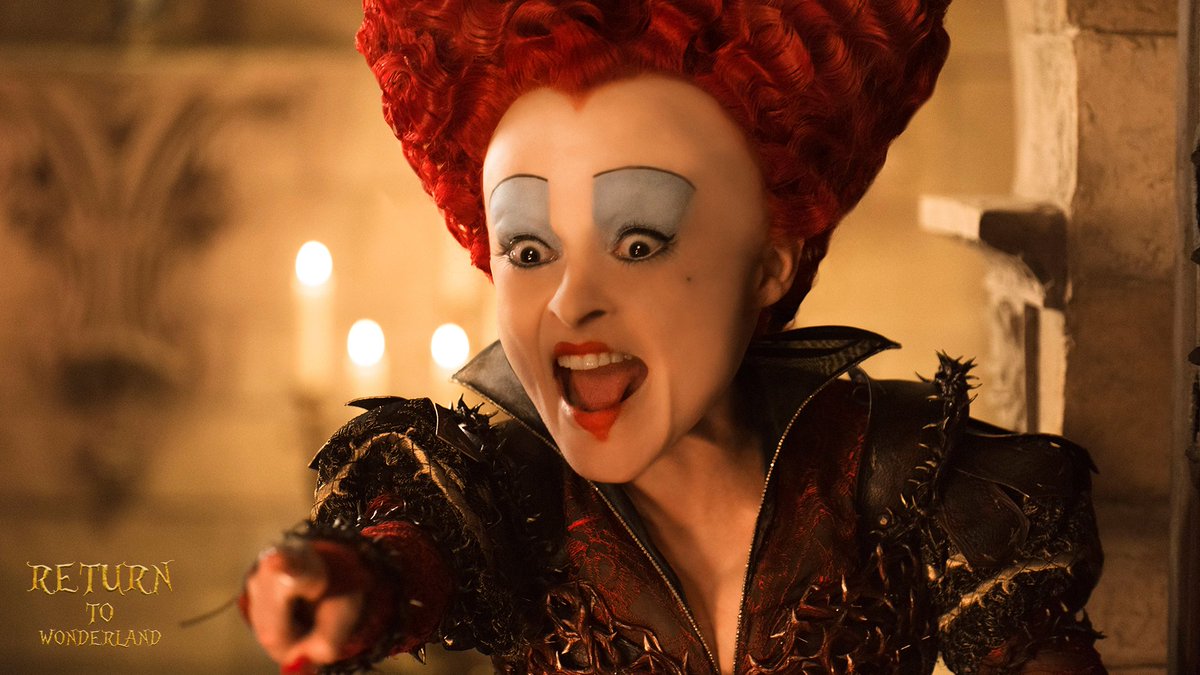 In #ReturnToWonderlandMNP, Helena Bonham Carter reprises her role as the Queen of Hearts.

mnp.lnk.to/ReturnToWonder…