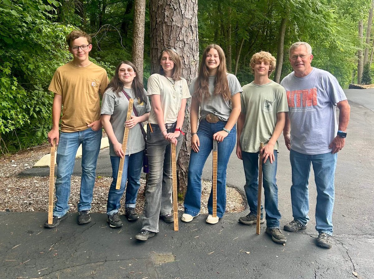 ffa_munford's tweet photo. REGIONAL CHAMPIONS, STATE CHAMPIONS AND NATIONALS BOUND! Proud of the Munford FFA Forestry team who punched their ticket to nationals this weekend. 

Team members were (left to right) Brian Carter, Breana Diaz, Kaydence Cate, Olivia Morgan and Stephen Jones. https://t.co/YyVHZg1daf