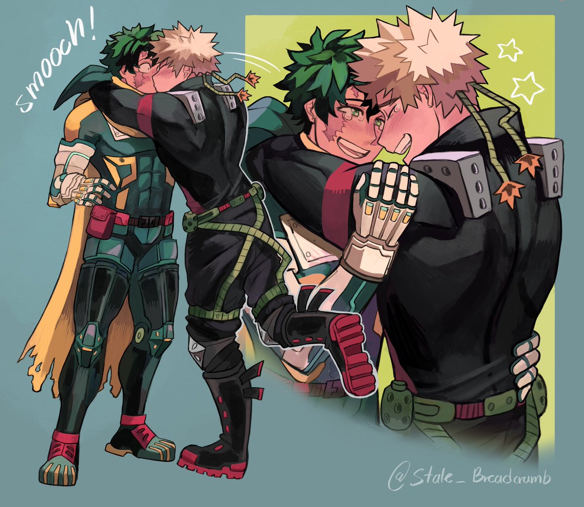 this turned out a lot sappier than i thought it would, happy pride to these two goobers ig 💗 #bkdk #dkbk
