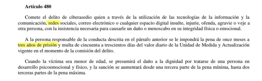 ¡En Puebla los DIPUTADOS DE MORENA hicieron la #LeyCiberCensura!

Poblano (a): 

Analiza en las próximas elecciones si votas por los candidatos del #PAN o por los de Morena que te quieren meter 3 AÑOS A LA CÁRCEL si escribes algo que no les gusta…

¡Ya basta Morena!