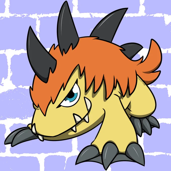 Posting favorite rookie Digimon for no raisin!