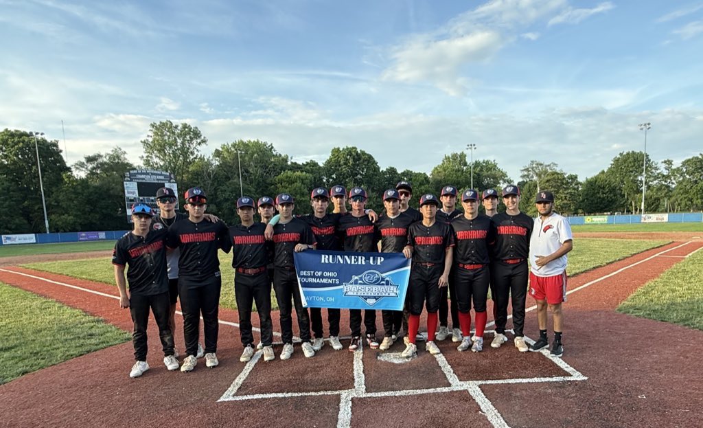 T3 Warhawks Mendoza - 16u (@t3wmendoza) on Twitter photo <a href="/BestofOhio1/">Best of Ohio Sports</a> Ohio Valley Invite
Long week in Dayton and ran out of gas. Lost in the Finals.
1-6 vs #1 seed Grand Lakes Marines
<a href="/AJSorace_23/">Sorace_AJ_23</a> H
<a href="/MZaffrann/">Max Zaffrann</a> H
<a href="/ShinadaAiden/">Aiden Shinada</a> H
<a href="/M_Brindley7/">Michael Brindley</a> H
<a href="/kuhn_ian25/">Ian Kuhn</a> RBI
<a href="/T3_Warhawks/">T3 Warhawks</a> | <a href="/T3Warhawks_Rua/">@T3Warhawks_Rua</a> <a href="/BestofOhio1/">Best of Ohio Sports</a> Ohio Valley Invite
Long week in Dayton and ran out of gas. Lost in the Finals.
1-6 vs #1 seed Grand Lakes Marines
<a href="/AJSorace_23/">Sorace_AJ_23</a> H
<a href="/MZaffrann/">Max Zaffrann</a> H
<a href="/ShinadaAiden/">Aiden Shinada</a> H
<a href="/M_Brindley7/">Michael Brindley</a> H
<a href="/kuhn_ian25/">Ian Kuhn</a> RBI
<a href="/T3_Warhawks/">T3 Warhawks</a> | <a href="/T3Warhawks_Rua/">@T3Warhawks_Rua</a>
