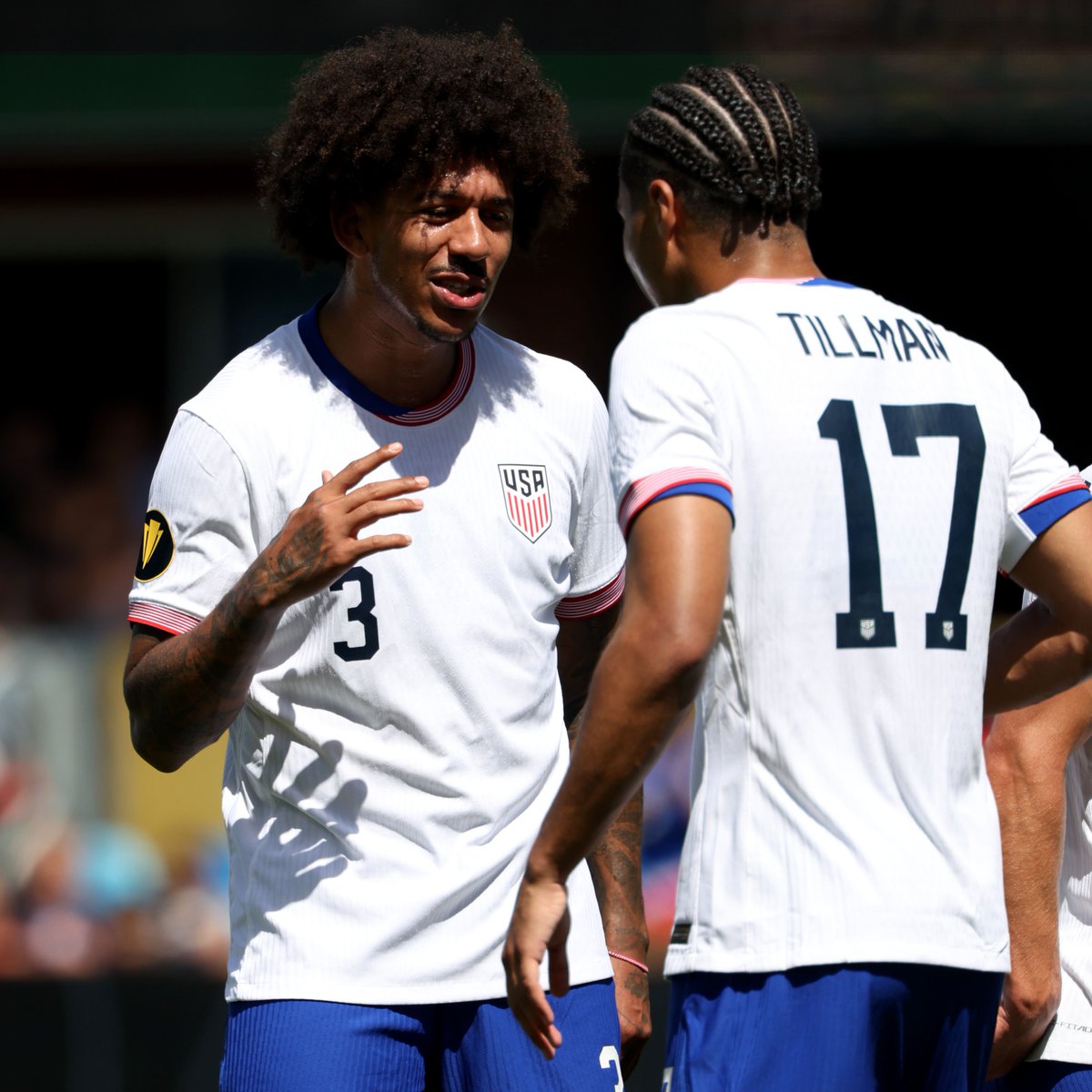 What a way for <a href="/USMNT/">U.S. Soccer Men's National Team</a> to kick off the Concacaf Gold Cup 🇺🇸💪