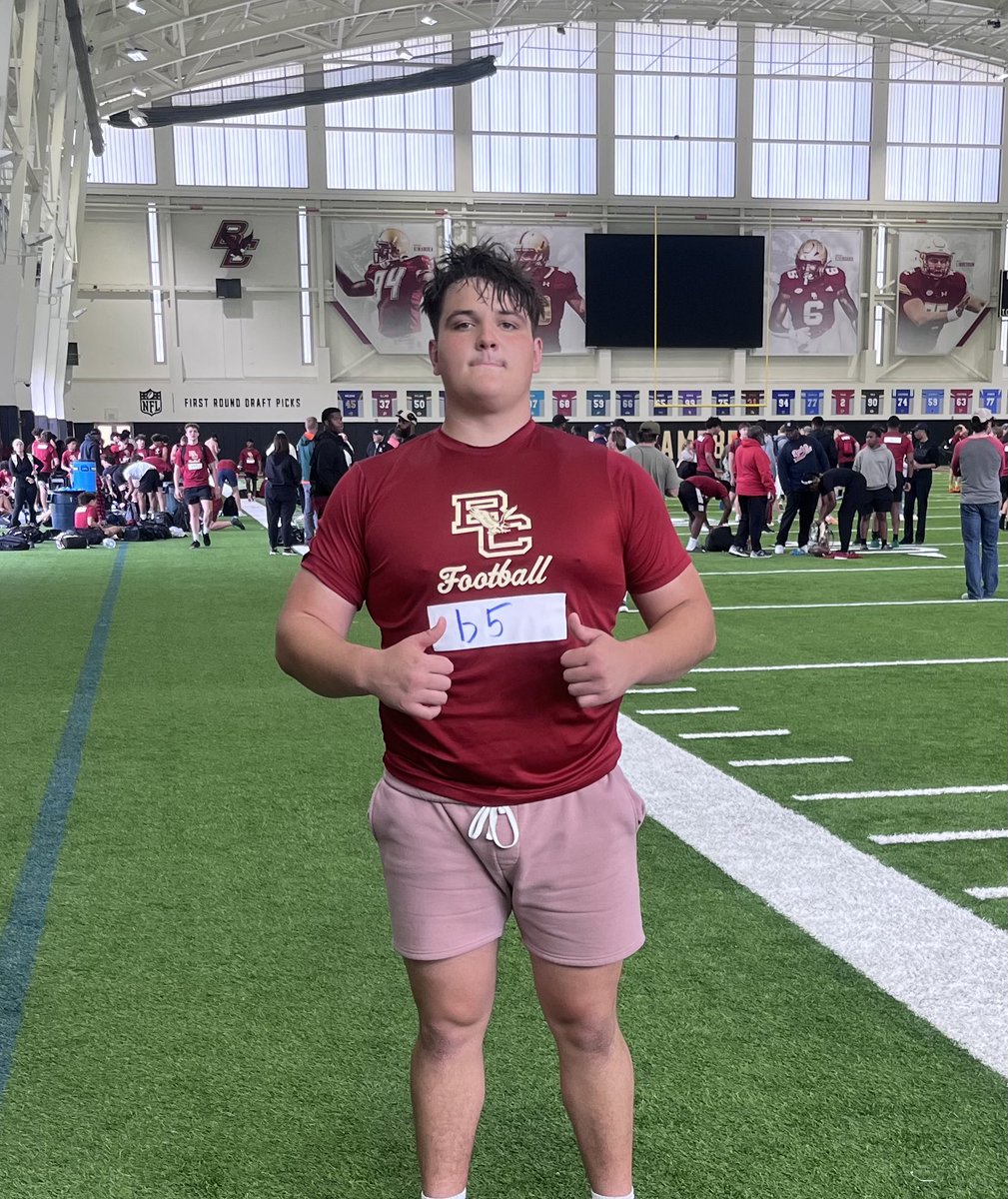JakeMedeiros61's tweet image. Had a great time at BC today competing against some great talent and being coached up by some of the best!!!
@Coach_PatDowney 
@cdgridironacad 
@PactPerformance
