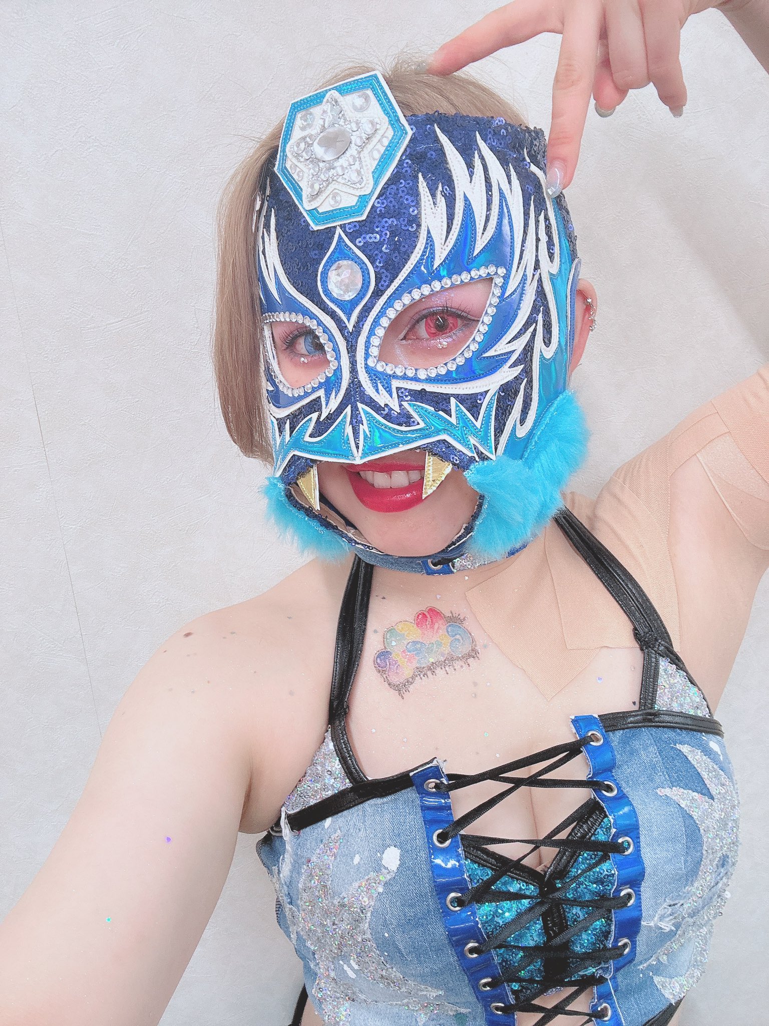 3L　スターダム　大江戸隊　スターライト・キッド　ステッカ付　コラボ パーカ、他 R4G（アールフォージー）よりSTARDOM『⼤江⼾隊FAN PROJECT